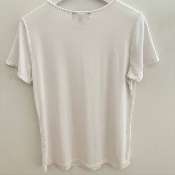 Comfy USA Basic White T-Shirt - Picture 4 of 5